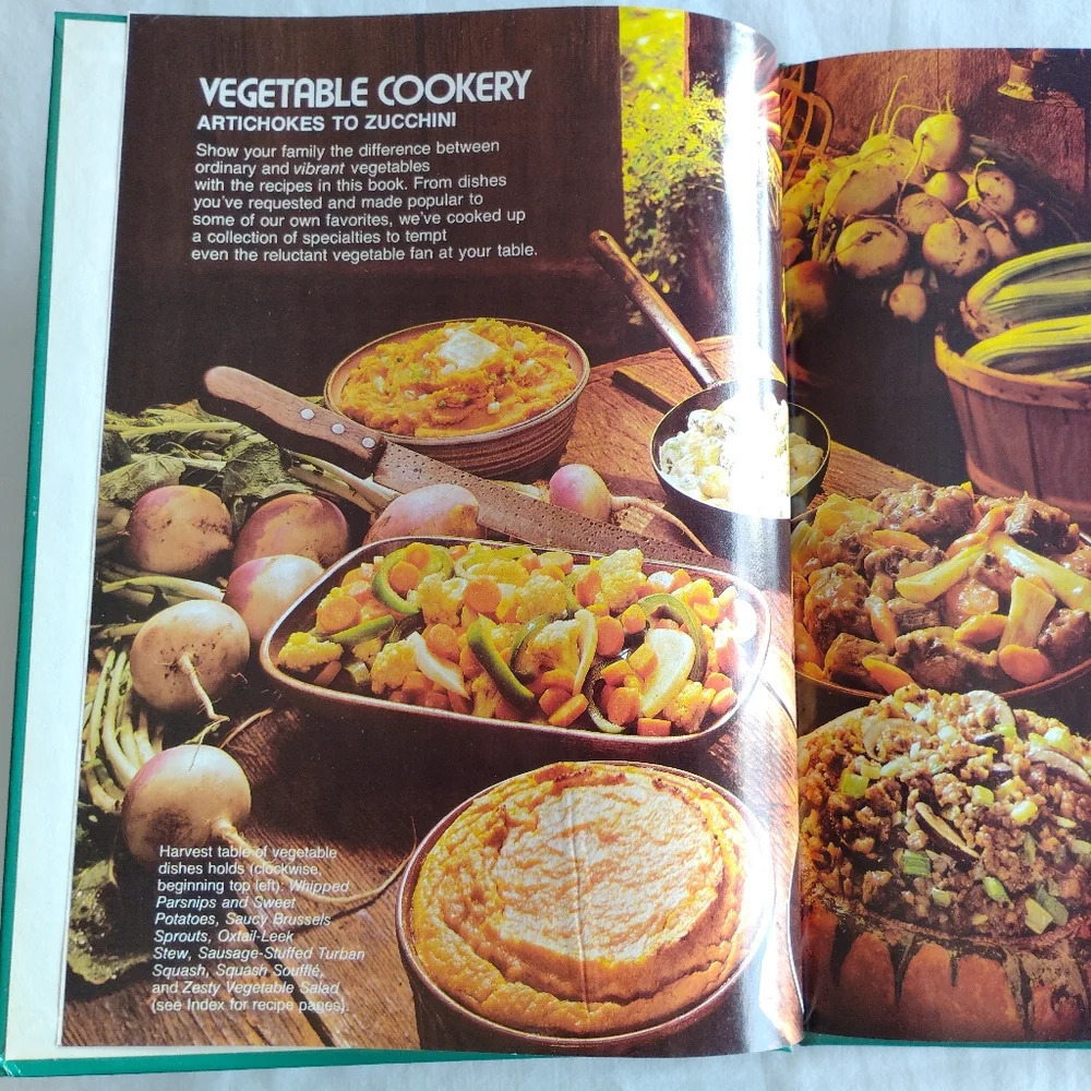Vintage Better Homes & Gardens Vegetable and Salad Cookbooks 1977 1978 Recipes - Picture 7 of 13